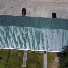 Commercial-Roof-coating-Hinesville-YMCA-gymnastics-building 0