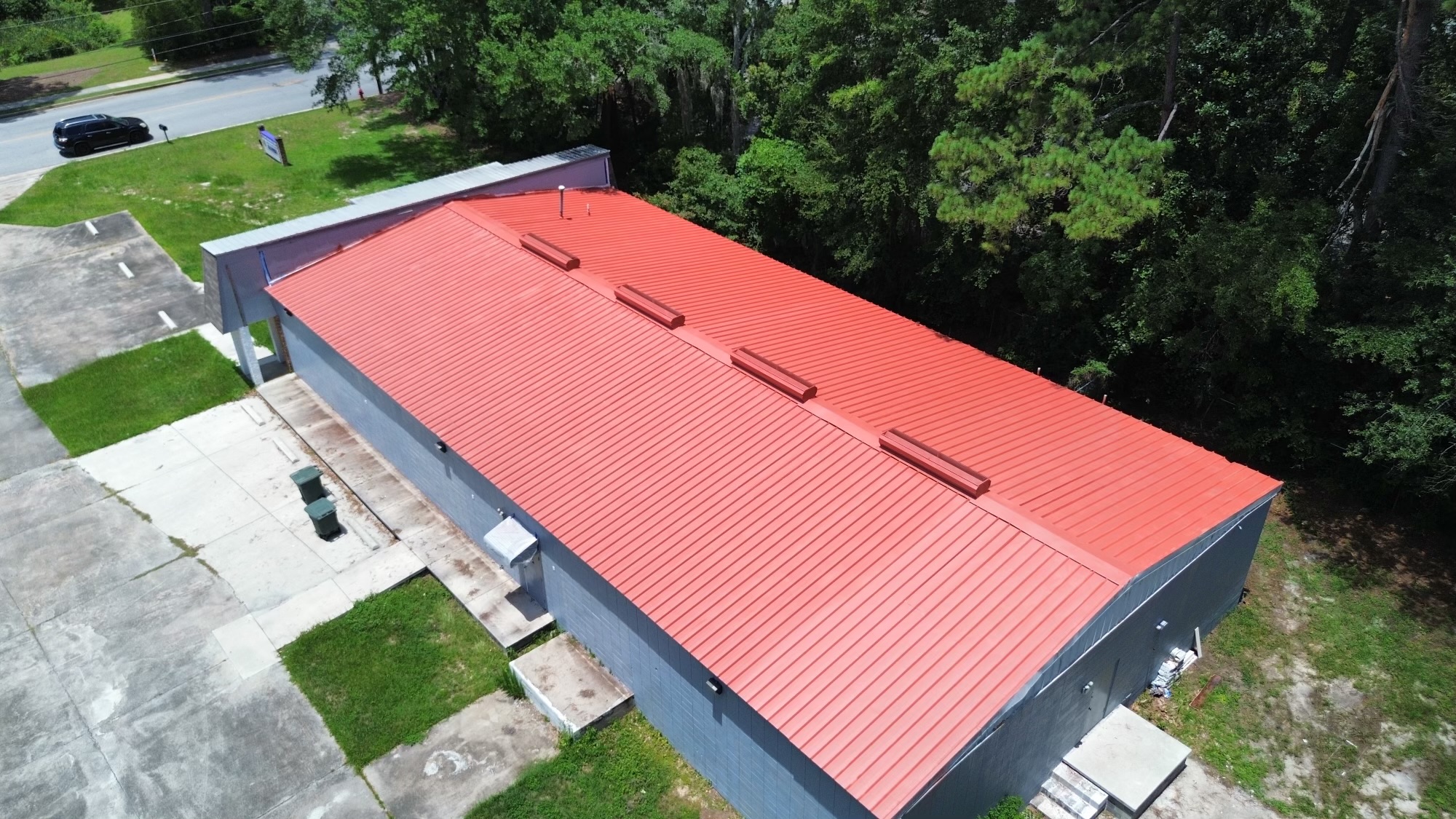 Metal Acrylic Roof System on Church in Hinesville, GA