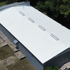 Metal-Acrylic-Roof-System-on-Church-in-Hinesville-GA 1