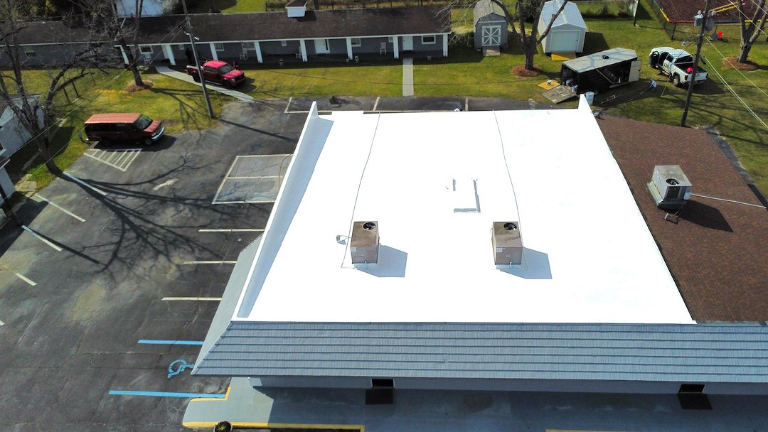 Seamless Roof System On Glennville Church