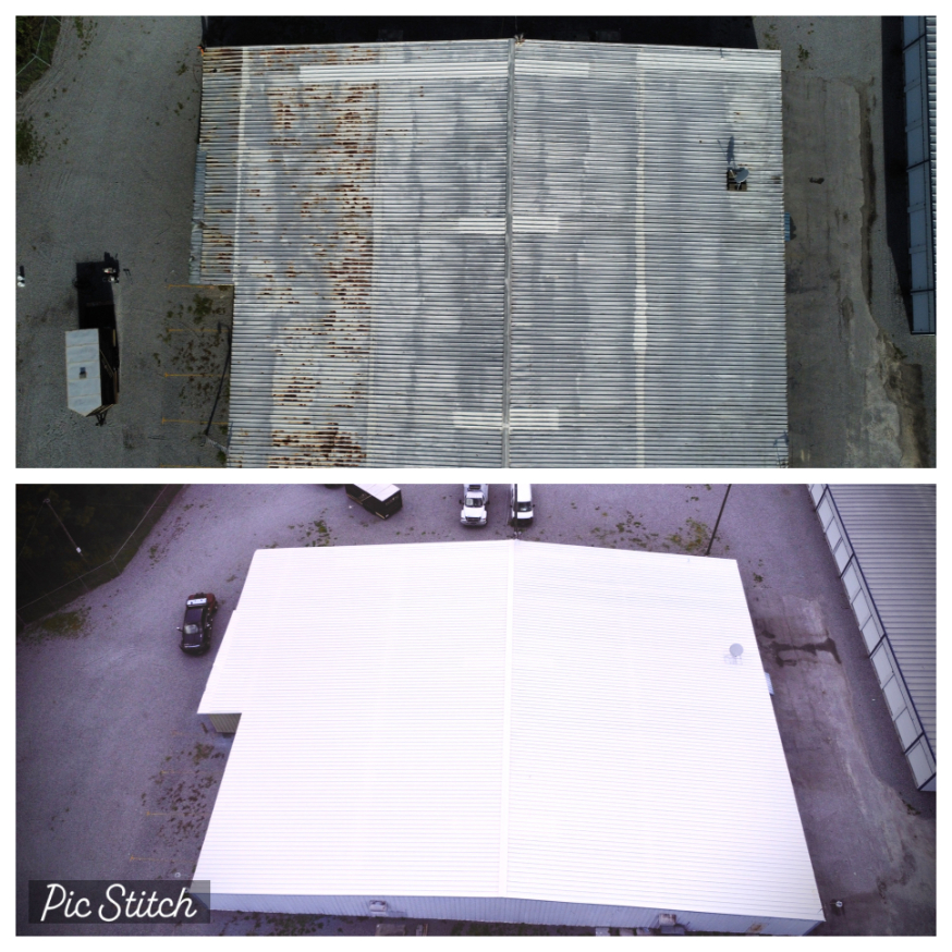 Storage Facility Roof Restoration in Jesup, GA